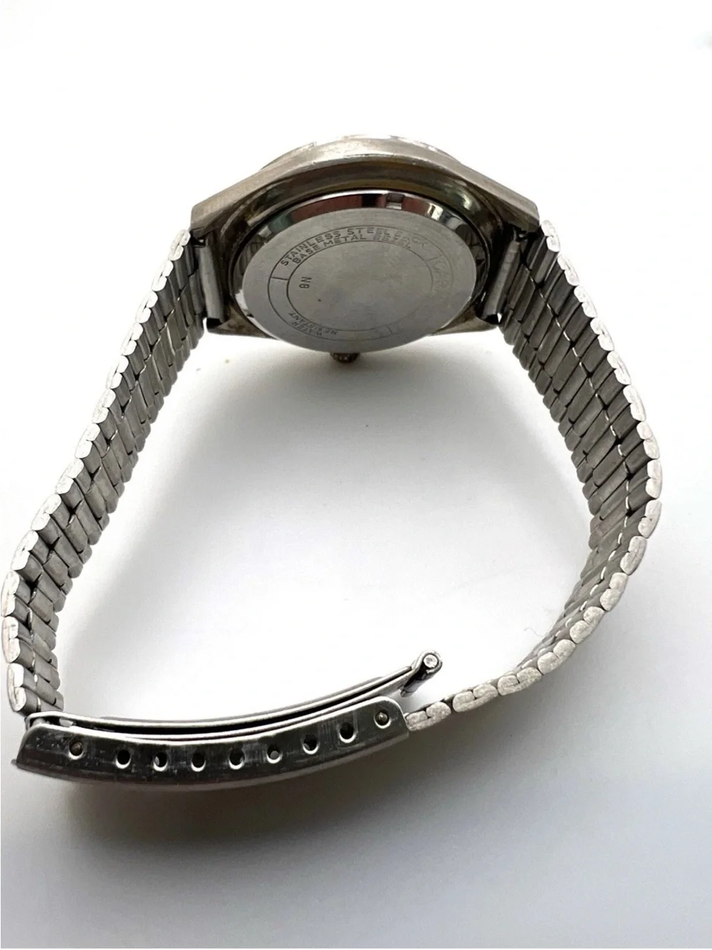Caravelle Men's Stainless Steel Mechanical Blue Dial Watch